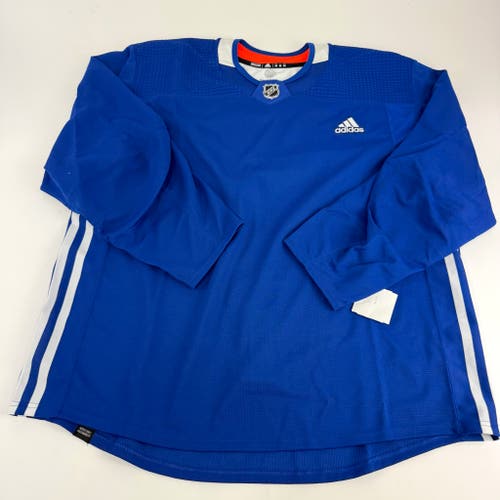 Brand New MIC PrimeGreen Royal Blue Adidas Practice Jersey - Size 60