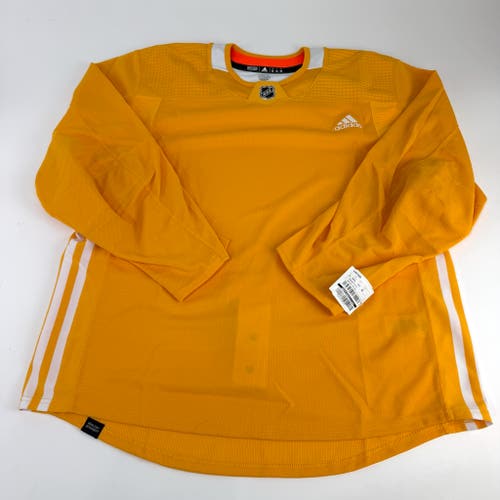 Brand New MIC PrimeGreen Yellow Adidas Practice Jersey - Size 56