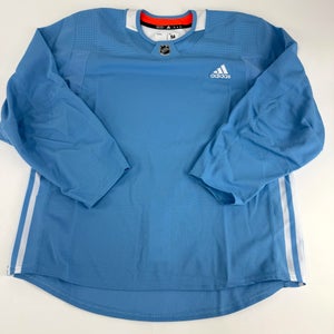 Brand New MIC Baby Blue Adidas Practice Jersey - Size 56