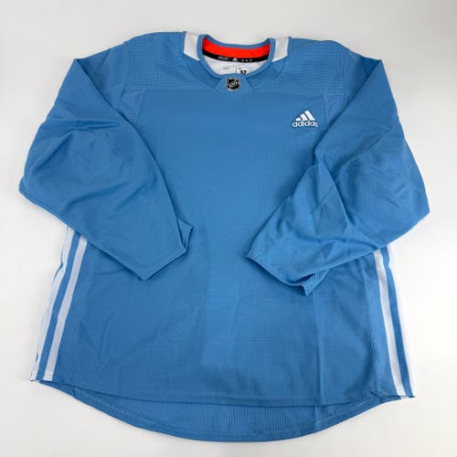 Brand New MIC Baby Blue Adidas Practice Jersey - Size 52