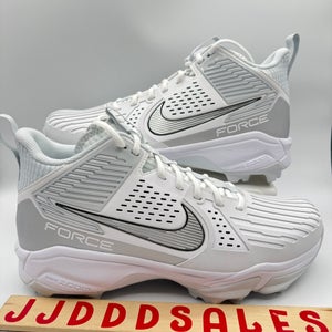 Nike Zoom Force Savage Pro 3 Shark Cleats Black White FJ8163-101 Men’s Sz 14

New Without Box