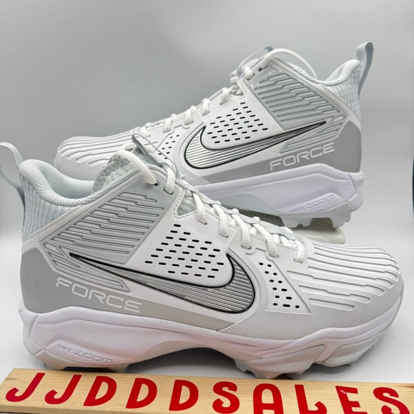 Nike Zoom Force Savage Pro 3 Shark Cleats Black White FJ8163-101