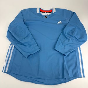 Brand New MIC Baby Blue Adidas Practice Jersey - Size 60
