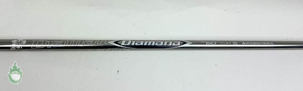 Mitsubishi Chemical Diamana ZF60 Stiff Graphite Driver Shaft TaylorMade 43.75"