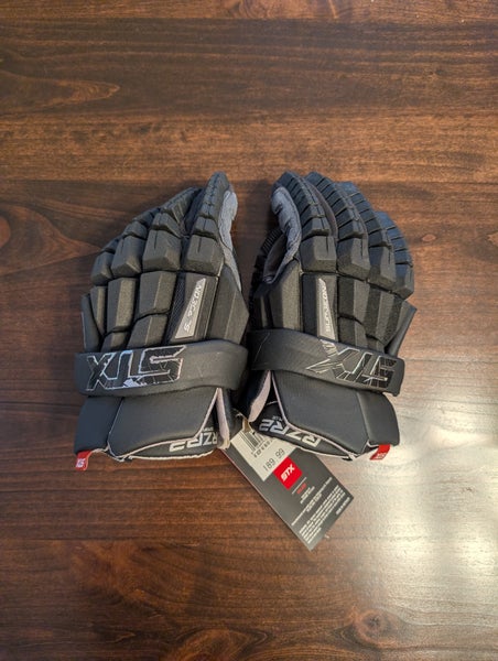 STX Surgeon RZR2 Lacrosse Gloves Medium (Used, Like New)
