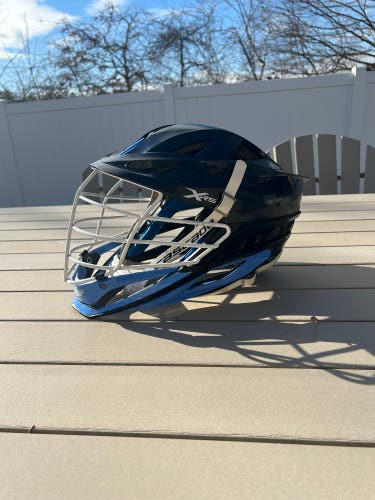 Navy/Carolina Blue Cascade XRS Helmet