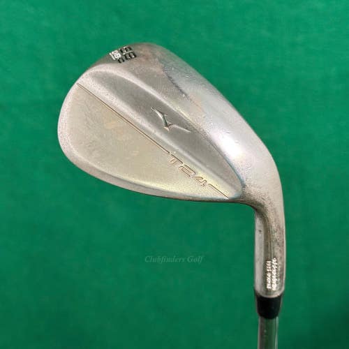 Mizuno T24 Satin Raw 58-8C 58 Lob Wedge Dynamic Gold S400 TI Steel Stiff