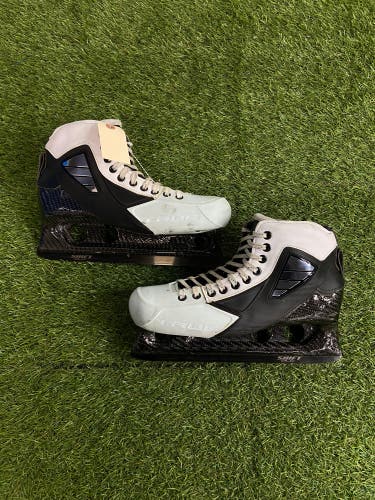 Senior True Custom Pro Hockey Goalie Skates Regular Width 10 (Used)