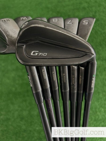 Ping G710 Black Iron Set 5-U / Alta CB AWT SR Senior Graphite