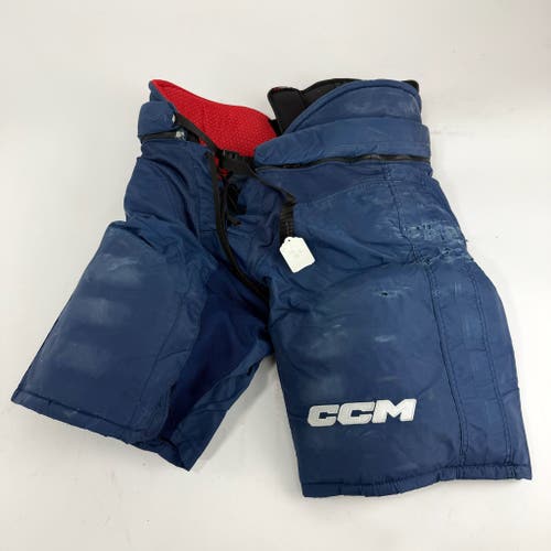 Used Navy CCM HP45X Pants | L +1" | F473