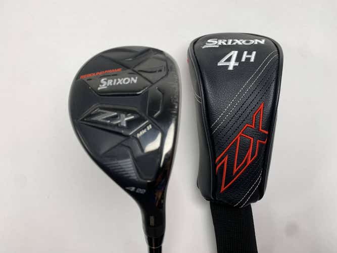 Srixon ZX MKII 4 Hybrid 22* Project X HZRDUS RDX Smoke Red 5.5 70g Regular RH HC