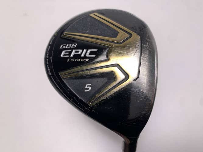 Callaway EPIC Star 5 Fairway Wood 18* Grand Bassara 49g Senior Graphite Mens RH