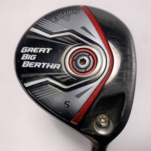 Callaway Great Big Bertha 2015 5 Fairway Wood 18* Kuro Kage 50g Regular RH