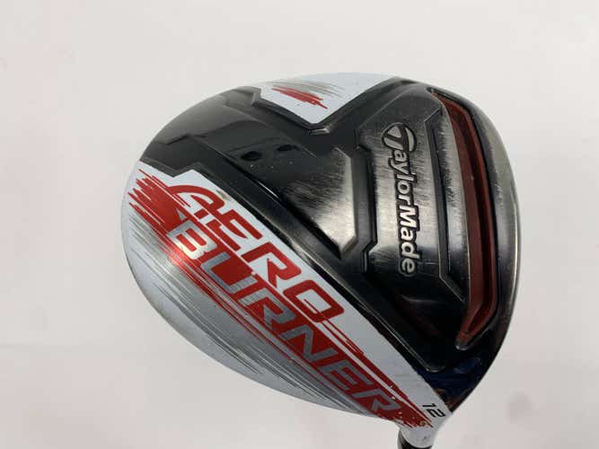 TaylorMade AeroBurner Driver 12* Matrix Speed Rul-Z 50g Stiff Graphite Mens RH