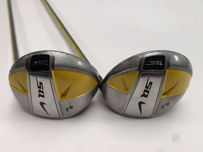 Nike Sasquatch 3 & 5 Fairway Wood Set 15* 18* Sasquatch Diamana Nike Ladies  RH