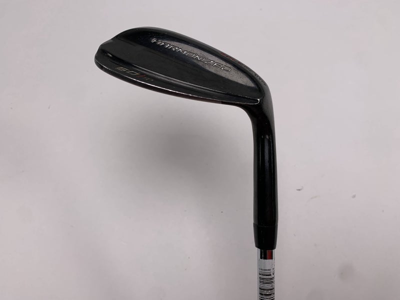 Wilson Harmonized Black Lob Wedge LW 60* 10 Bounce Wedge Steel Mens RH