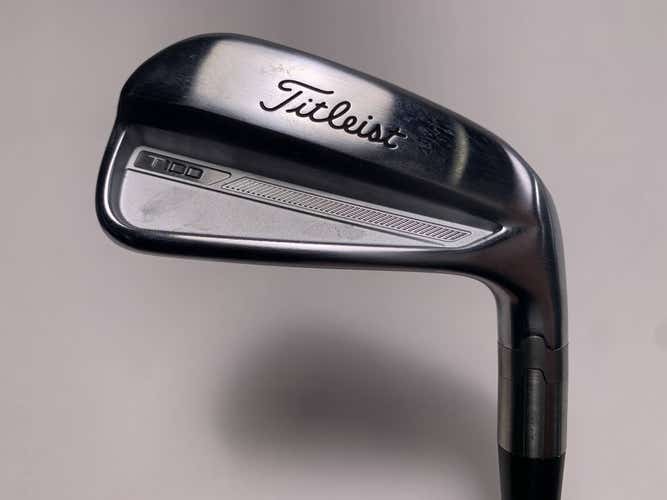 Titleist T100 2023 Single 7 Iron Fitter 4* Up Rifle Precision 6.0 Stiff Mens RH