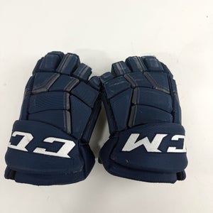 Used Navy CCM HGQL Gloves | 14"