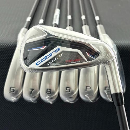 NEW COBRA AEROJET ONE LENGTH IRON SET 5-G