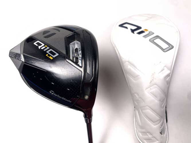 TaylorMade Qi10 LS Driver 9* Diamana S+60 60g Stiff Graphite Mens RH HC