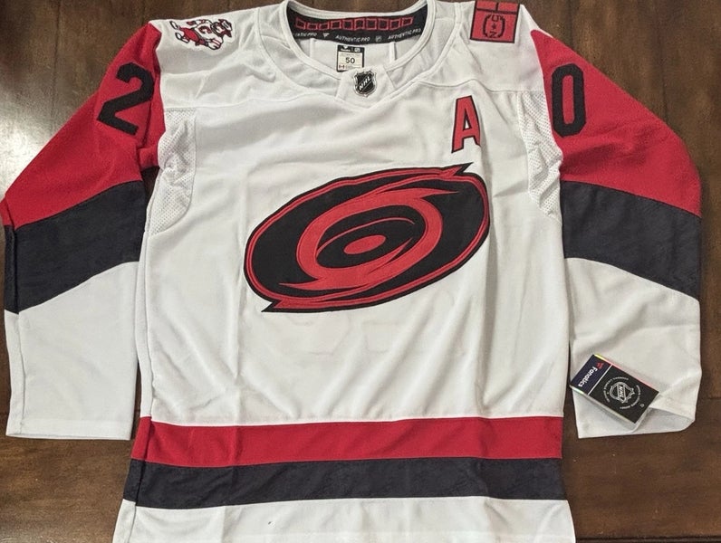 Carolina Hurricanes Sebastian Aho White Jersey #20 Adult Medium (50) NWT