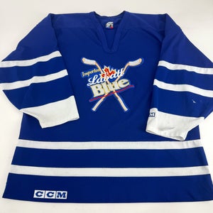 Used Royal Blue CCM Labatt Blue Jersey | Size XL | J686