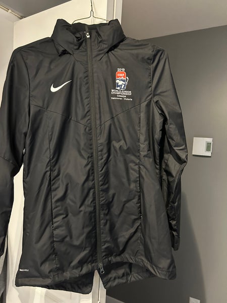 World Juniors 2019 Black Men's Medium Nike Jacket (Used)