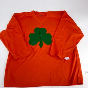 Used Orange Tron Shamrock Practice Jersey | Size XL | J692