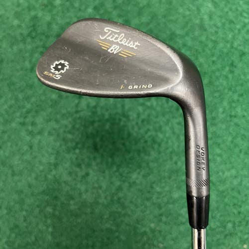 Titleist SM5 Vokey Design Gap Wedge Black 52 08 F Grind Wedge Flex Steel MRH