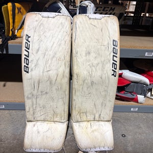 Intermediate Bauer Supreme UltraSonic Goalie Leg Pads | 31" + 1"
