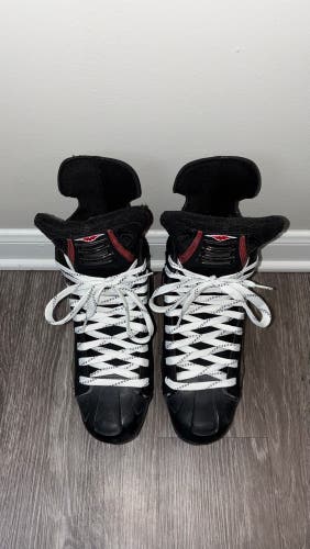 Mission Commander Black Inline Hockey Skates Size 9EE