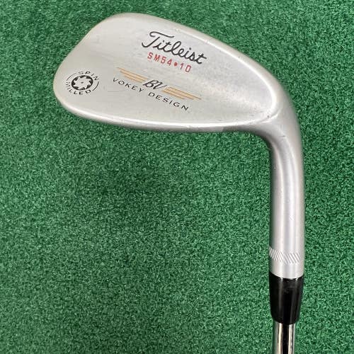Titleist BV Vokey SM54 10 54 Spin Milled Wedge 35.5" Steel Shaft Right Hand