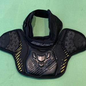 Used Junior Bauer Supreme Goalie Neck Guard