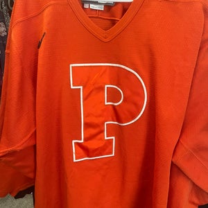 Princeton University Hockey Orange Size 46 Nike Jersey (Used)