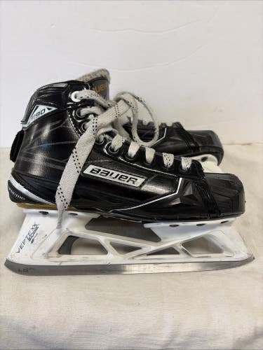 Junior Size 4.5 Bauer Supreme S190 Ice Hockey Goalie Skates