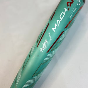 2024 Rawlings Mach AI Alloy BBCOR Certified Bat (-3) 30 oz 33" (Used)