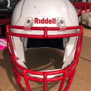 USED RIDDELL SPEED ADULT HELMET - MEDIUM - WHITE - REJECT
