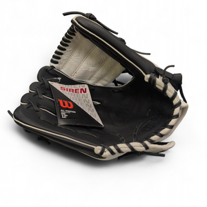 Used Wilson A500 SIREN BB/SB Glove LH Throw Black 12" 11863-S000024986