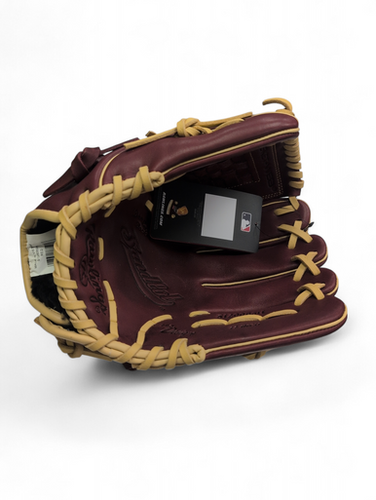 Used Rawlings SANDLOT BB/SB Glove RH Throw Maroon 12" 11863-S000024982
