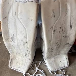 Small (33+) Bauer Supreme Shadow Goalie Leg Pads (Used)