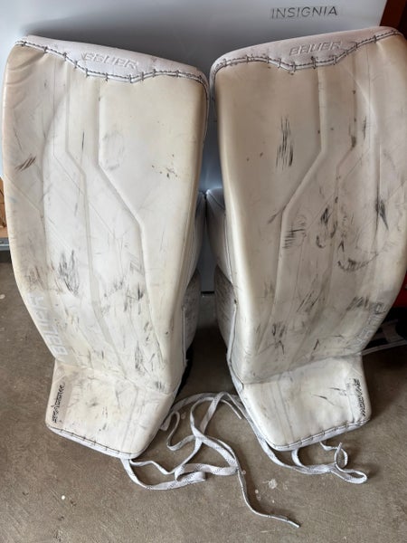 Small (33+) Bauer Supreme Shadow Goalie Leg Pads (Used)