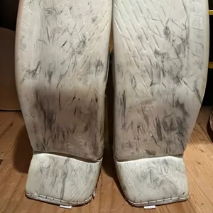 Used XS Bauer Ultrasonic Goalie Leg Pads