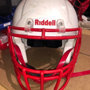 USED RIDDELL SPEED ADULT HELMET - MEDIUM - WHITE - REJECT