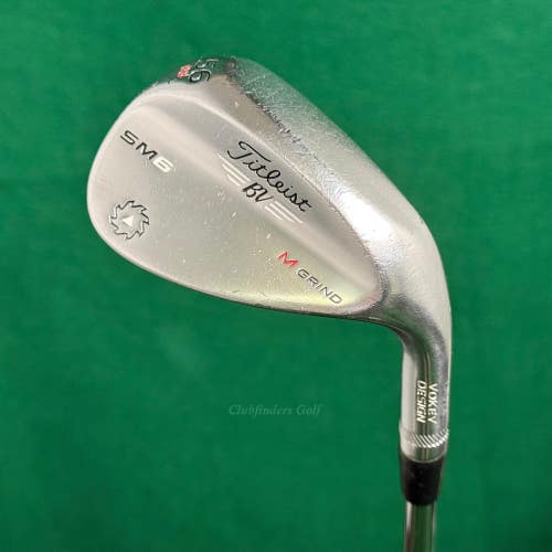 Titleist Vokey SM6 Chrome 56-8M 56 Sand Wedge Vokey Design Steel Wedge Flex