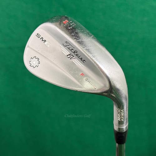 Titleist Vokey SM6 Chrome 52-8 52 Gap Wedge Vokey Design Steel Wedge Flex