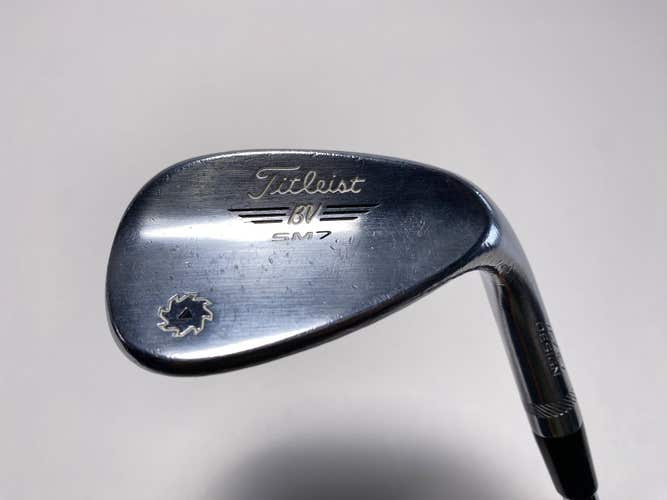Titleist Vokey SM7 Tour Chrome Sand Wedge SW 56* 14 F-Grind Wedge Steel Mens RH