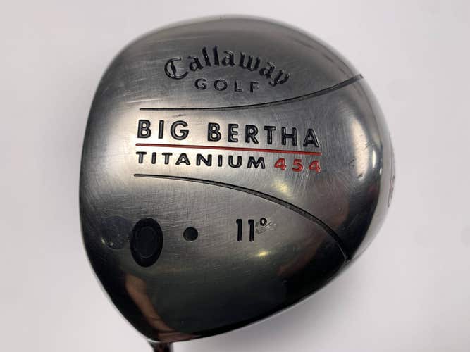 Callaway Big Bertha Titanium 454 Driver 11* RCH 65w Firm Graphite Mens LH