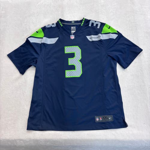 Seattle Seahawks Fan Jersey: Russell Wilson #3 --- Size XXL EXCELLENT CONDITION