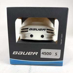 New White Bauer 4500 Helmet | Senior Small