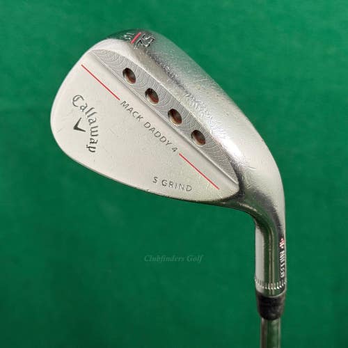 Callaway Mack Daddy 4 Chrome 52-10S 52 Gap Wedge DG 115 S200 TI Steel Stiff